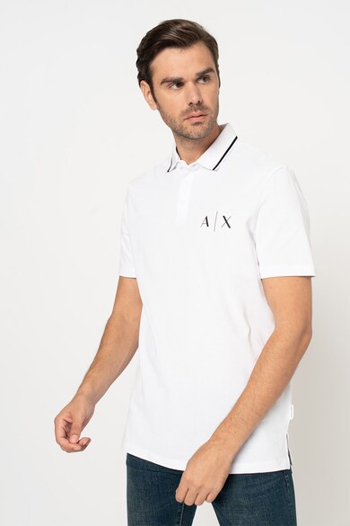 ARMANI EXCHANGE Tricou polo din pique Barbati