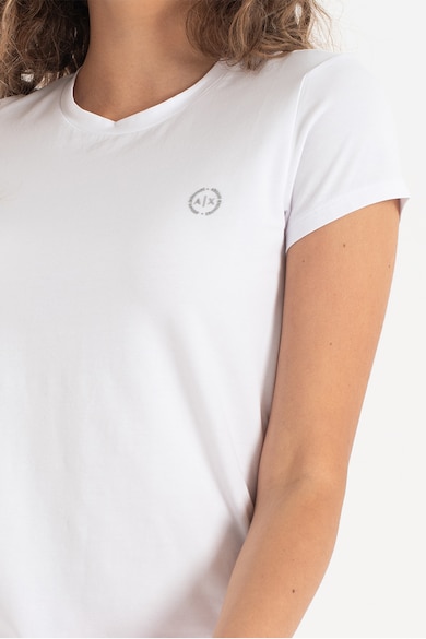 ARMANI EXCHANGE Tricou cu imprimeu logo discret Femei