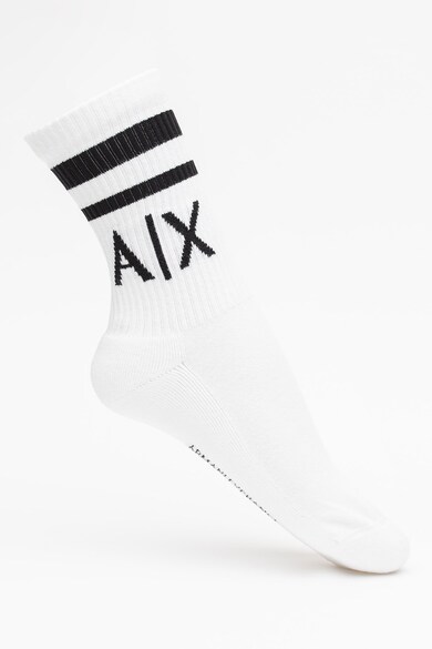 ARMANI EXCHANGE Дълги чорапи с лого - 2 чифта Мъже