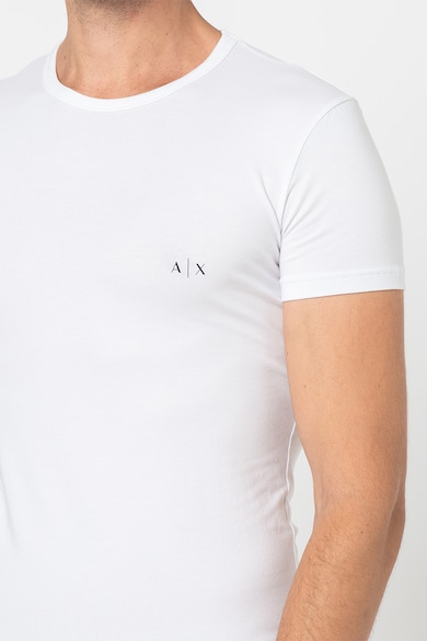 ARMANI EXCHANGE Kerek nyakú logómintás póló szett - 2 db férfi