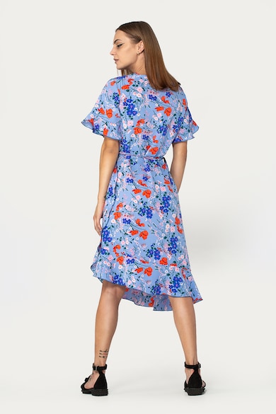 Antonia M Rochie midi petrecuta cu model floral Femei