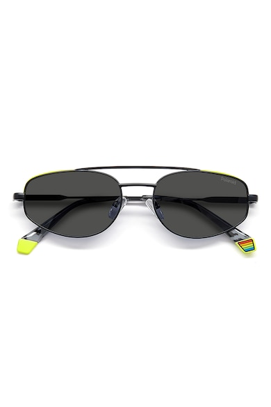 Polaroid Ochelari de soare ovali unisex polarizati Barbati