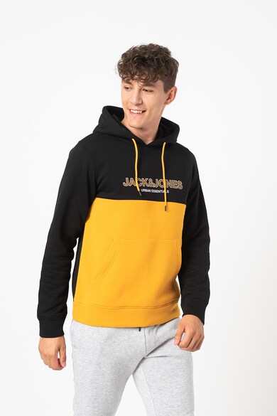 Jack & Jones Hanorac colorblock cu imprimeu logo Barbati