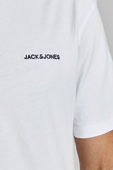 Jack & Jones Tricou de bumbac organic cu logo brodat Barbati