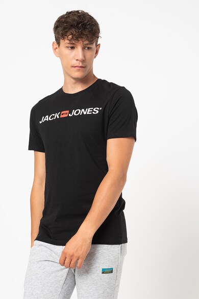 Jack & Jones Jack&Jones, Set de tricouri cu decolteu la baza gatului - 3 piese Barbati