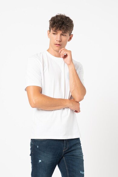 Jack & Jones Tricou cu imprimeu pe spate Blurry Place Barbati