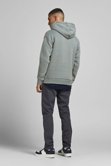 Jack & Jones Jack&Jones, Hanorac relaxed fit cu broderie cu craniu Barbati