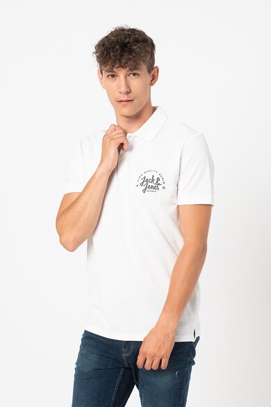 Jack & Jones Tricou polo cu imprimeu logo Kimbel Barbati