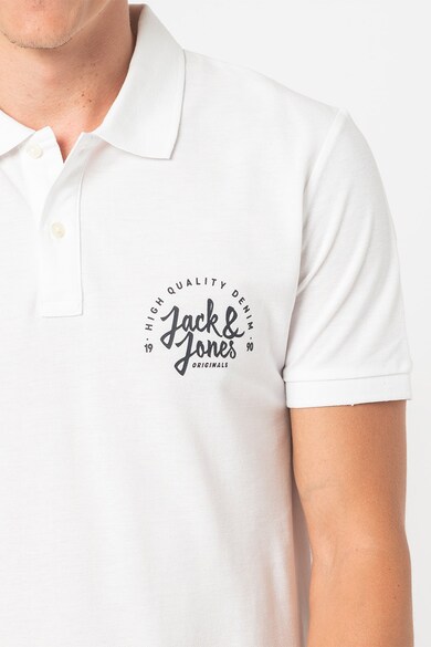 Jack & Jones Tricou polo cu imprimeu logo Kimbel Barbati