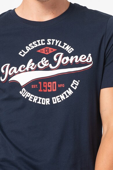 Jack & Jones Set de tricouri cu decolteu la baza gatului, 2 piese Barbati