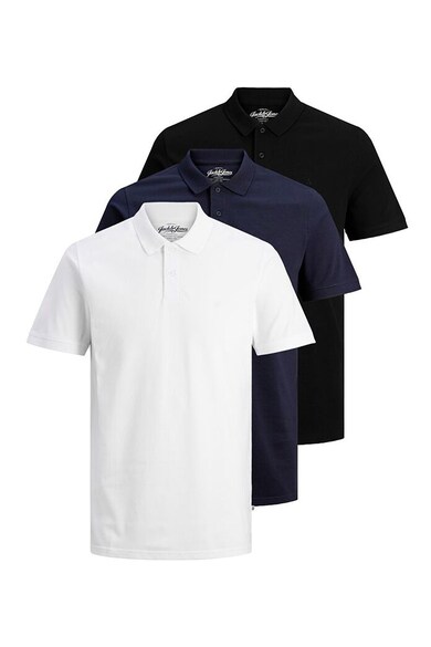 Jack & Jones Set de tricouri polo - 3 piese Barbati