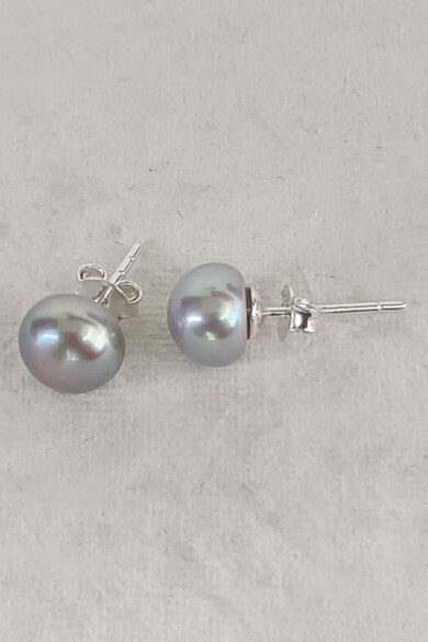 Dhamont Cercei de argint decorati cu perle de apa dulce Femei