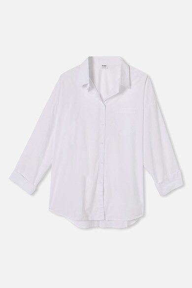Cotton On Уголемена риза с джоб на гърдите Жени