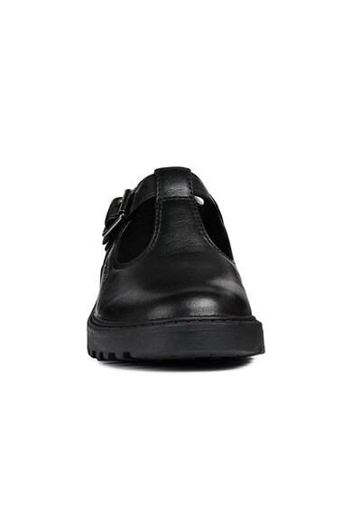 Geox Pantofi de piele Casey, Negru Fete