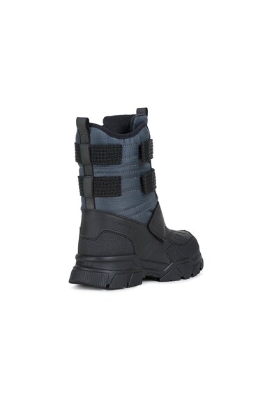 Geox Cizme mid-calf cu garnituri de piele ecologica Fete