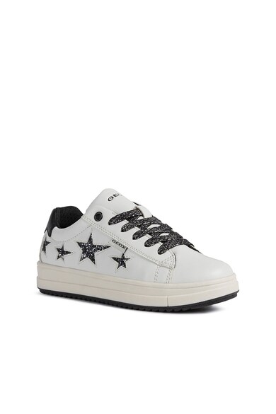 Geox Pantofi sport low-top cu aplicatie stralucitoare in forma de stea Rebecca Fete