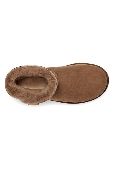 UGG Cizme scurte de piele intoarsa, fara inchidere Mini Bailey Button II Femei