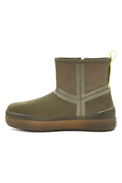 UGG Ghete de piele intoarsa si panza Classic Tech Femei