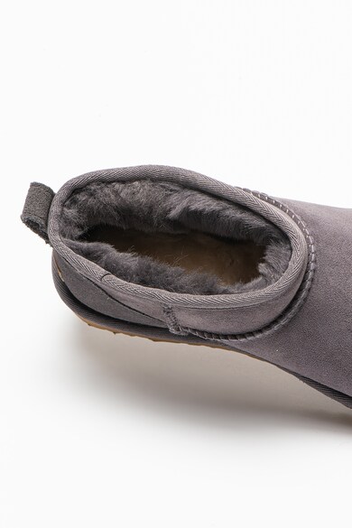 UGG Ghete de piele intoarsa fara inchidere Classic Ultra Mini Femei