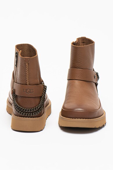 UGG Ghete de piele Deconstructed Mini Chains Femei