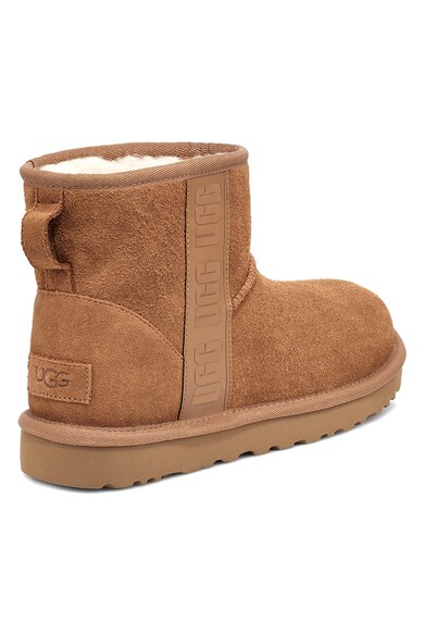 UGG Ghete din piele intoarsa fara inchidere Classic Mini Femei