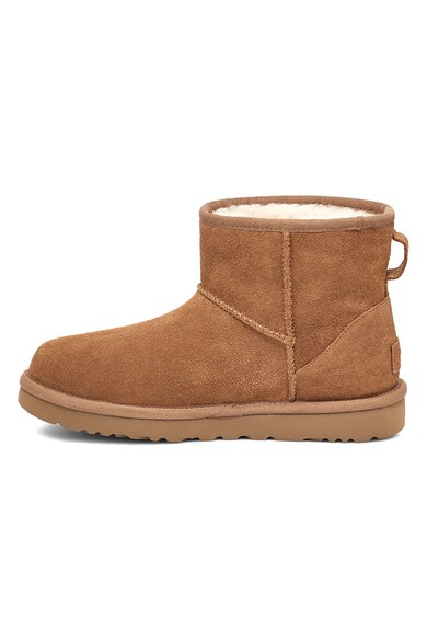 UGG Ghete din piele intoarsa fara inchidere Classic Mini Femei