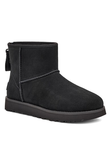 UGG Ghete din piele intoarsa fara inchidere Classic Mini Femei