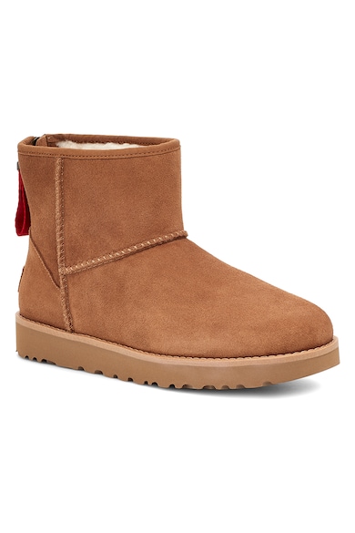 UGG Classic Mini bebújós nyersbőr csizma női