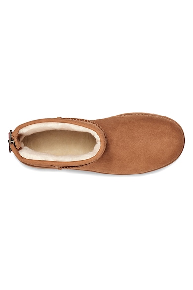 UGG Ghete din piele intoarsa fara inchidere Classic Mini Femei