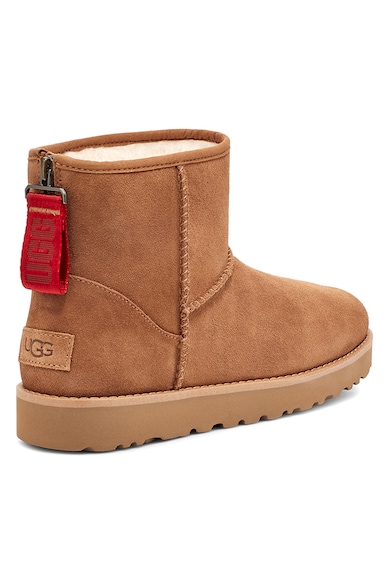 UGG Ghete din piele intoarsa fara inchidere Classic Mini Femei