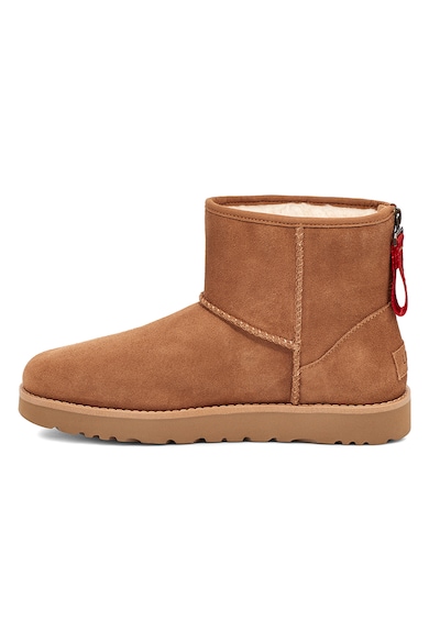 UGG Ghete din piele intoarsa fara inchidere Classic Mini Femei