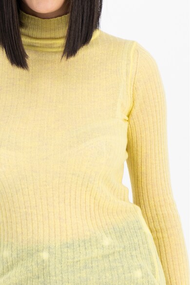 HUGO Pulover din amestec de lana cu aspect striat Femei