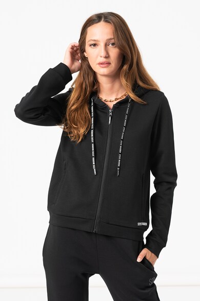 Steve Madden Hanorac cu fermoar si logo Ihoody Femei