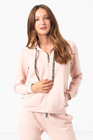 Steve Madden Hanorac cu fermoar si logo Ihoody Femei