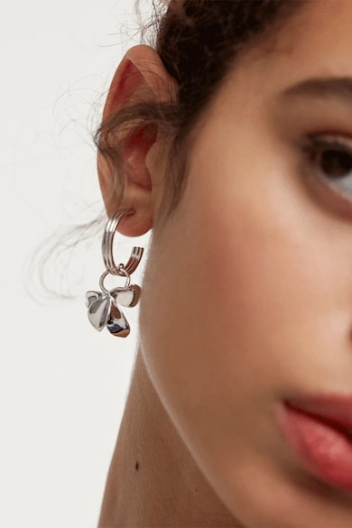 PDPAOLA 925 Sterling ezüst fülbevaló lógós dizájnnal női