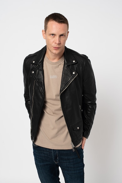 AllSaints Кожено яке Milo Мъже