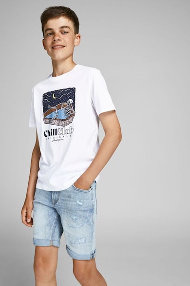 Jack & Jones Tricou cu imprimeu si decolteu la baza gatului Baieti