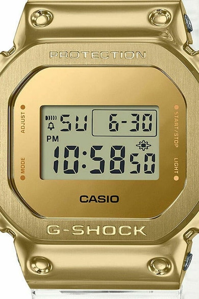 Casio G-Shock digitális karóra áttetsző szíjjal férfi