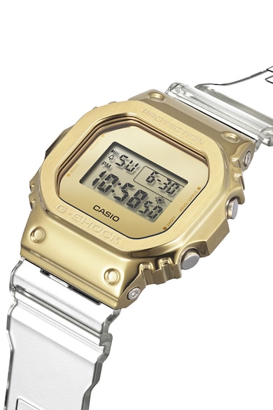 Casio G-Shock digitális karóra áttetsző szíjjal férfi