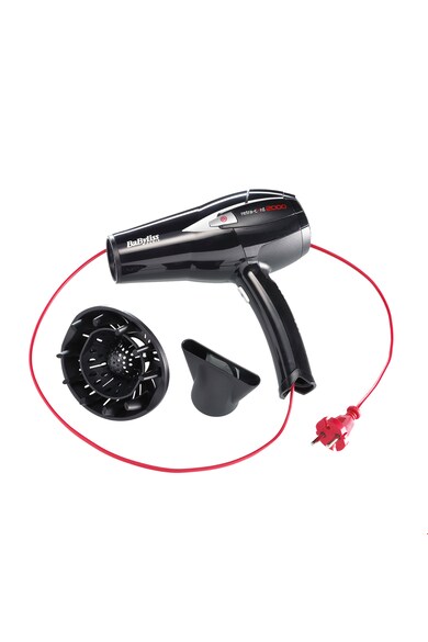 BaByliss Uscator de par  Pro Intense , 2000 W, 2 trepte de temperatura, 2 viteze, Negru Femei