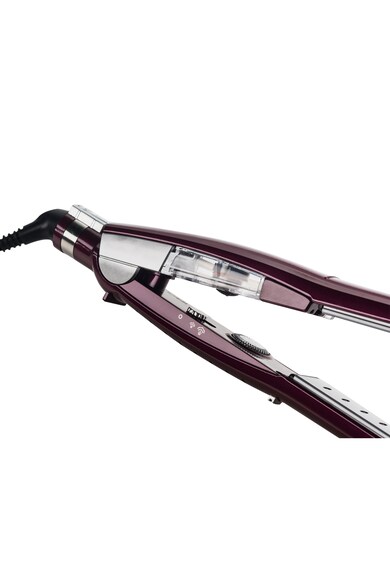 BaByliss Placa de indreptat parul  Pro Steam Ceramic Intense , 10 trepte de temperatura, 230 grade, Invelis ceramic si titan, Mov Femei