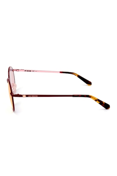 Love Moschino Овални слънчеви очила с огледални стъкла Жени