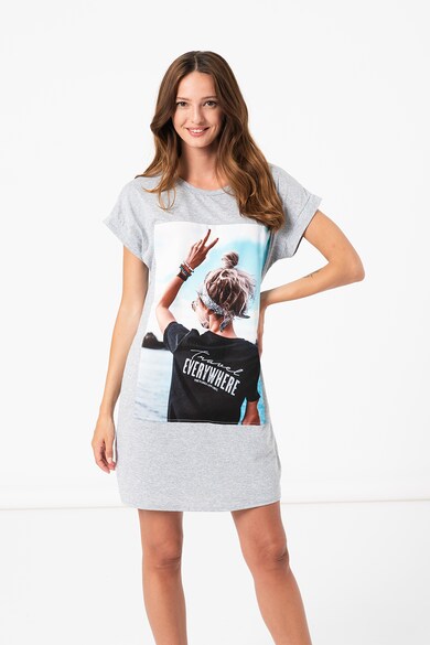 Haily's Rochie-tricou cu imprimeu Moline Femei