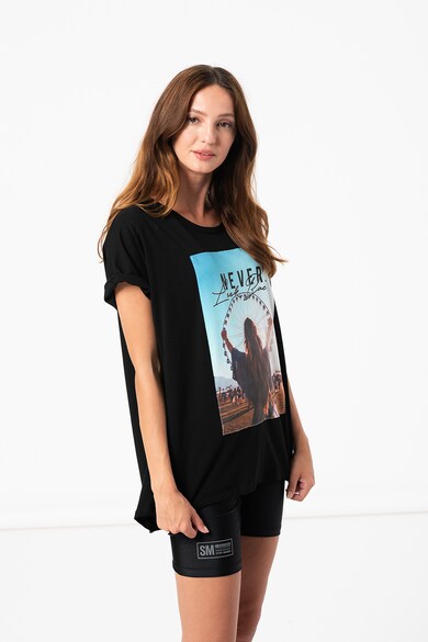 Haily's Tricou supradimensionat cu imprimeu foto Lia Femei