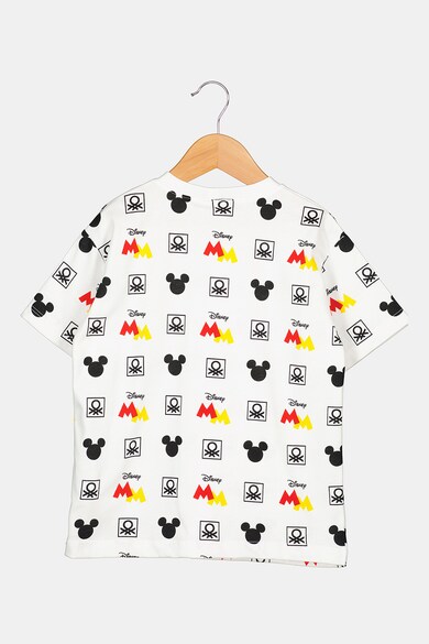 United Colors of Benetton Tricou cu Mickey Mouse Baieti