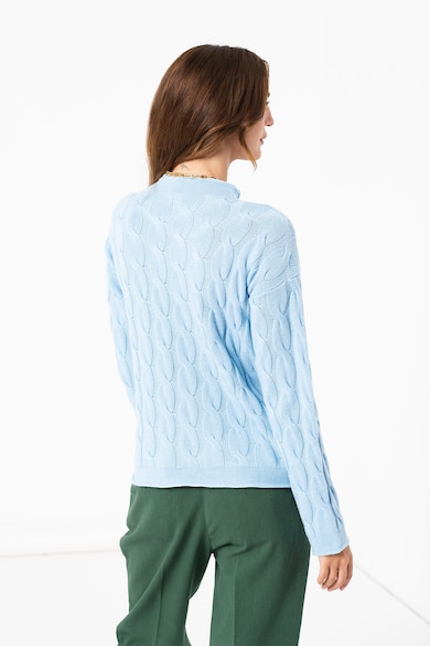 United Colors of Benetton Пуловер с вълна и плетка осморка Жени