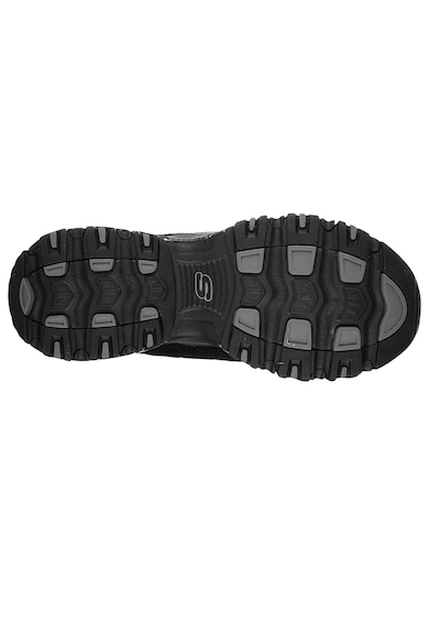 Skechers Pantofi sport de piele ecologica si piele D'Lites Play Femei