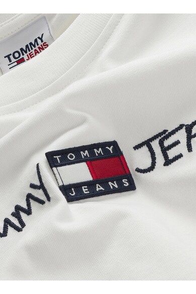 Tommy Jeans Tricou de bumbac organic cu imprimeu logo Barbati