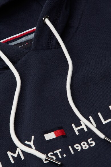 Tommy Hilfiger Organikuspamut tartalmú kapucnis pulóver hímzett logóval férfi