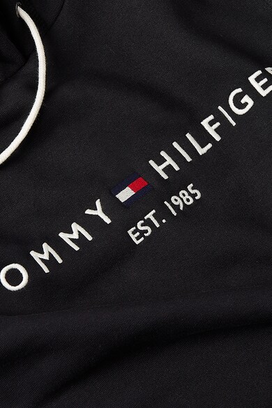 Tommy Hilfiger Organikuspamut tartalmú kapucnis pulóver hímzett logóval férfi